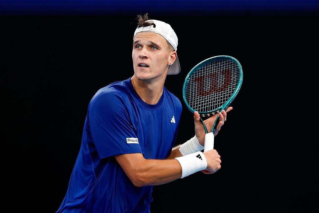 Tallon Griekspoor during quarterfinal match 2026 on Centre Court